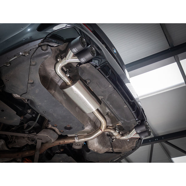 BMW 330e (G20) (19>) Valved Quad Exit Rear Axle Back M3 Style Performance Exhaust