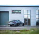 BMW 330e Touring (G21) (19>) Valved Quad Exit Rear Axle Back M3 Style Performance Exhaust