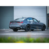 BMW 330e Touring (G21) (19>) Non-Valved Venom Quad Exit Rear Axle Back M3 Style Performance Exhaust