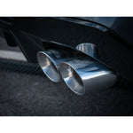 BMW 330e (G20) (19>) Non-Valved Venom Quad Exit Rear Axle Back M3 Style Performance Exhaust