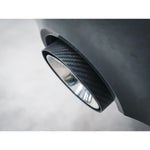 BMW G-Series Carbon Fibre M Performance Tips - OEM Style Larger 3.5" Slip-on Replacement Tailpipes