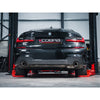 BMW 3 Series (G20/G21) Carbon Fibre M Performance Tips - OEM Style Larger 4" Slip-on Replacement Tailpipes