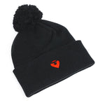 Cobra Sport Pom Pom Beanie Hat - Black
