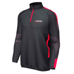 Cobra Sport Lifestyle Fleece Lined Track Top - Black/Red
