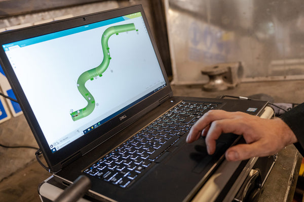 Cobra Sport Exhausts - Tube Measurement CAD