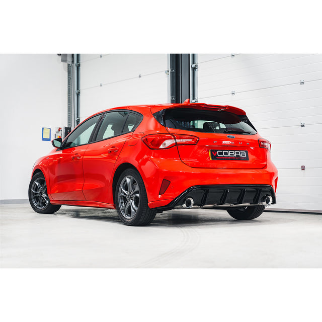 Ford Focus ST-Line 1.0L 125PS (Mk4) Dual Exit 'ST Style' Rear Performance Exhaust
