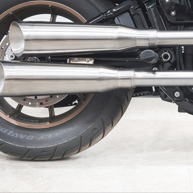 Harley-Davidson Street Bob 114 (2021>) Full 2-into-2 Shotgun Style Performance Exhaust