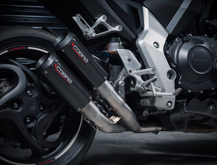 Honda HRC Motorcycle Exhausts Cobra Sport Bike Exhaust Systems