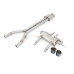 Jaguar F-Type V6 (14-20) Resonated Non-Valved Cat Back Performance Exhaust
