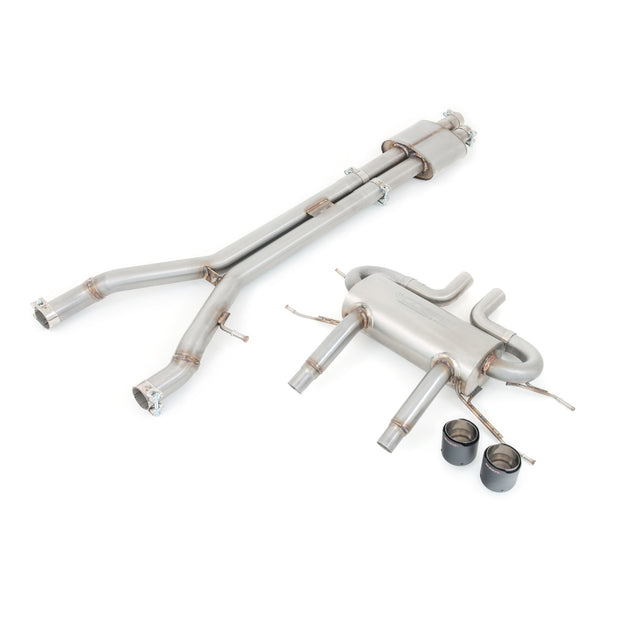 Jaguar F-Type V6 (14-20) Resonated Non-Valved Cat Back Performance Exhaust