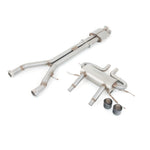 Jaguar F-Type V6 (14-20) Resonated Non-Valved Cat Back Performance Exhaust