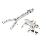 Jaguar F-Type V6 (14-20) Resonated Non-Valved Cat Back Performance Exhaust
