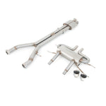 Jaguar F-Type V6 (14-20) Resonated Non-Valved Cat Back Performance Exhaust