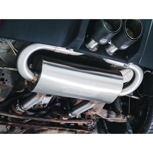 Jaguar F-Type V6 (14-20) Non-Valved Axle Back Performance Exhaust