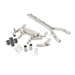 Jaguar F-Type V8 (14-20) Non-Resonated Valved Cat Back Performance Exhaust