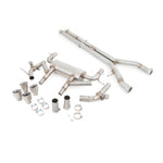 Jaguar F-Type V8 (14-20) Non-Resonated Valved Cat Back Performance Exhaust
