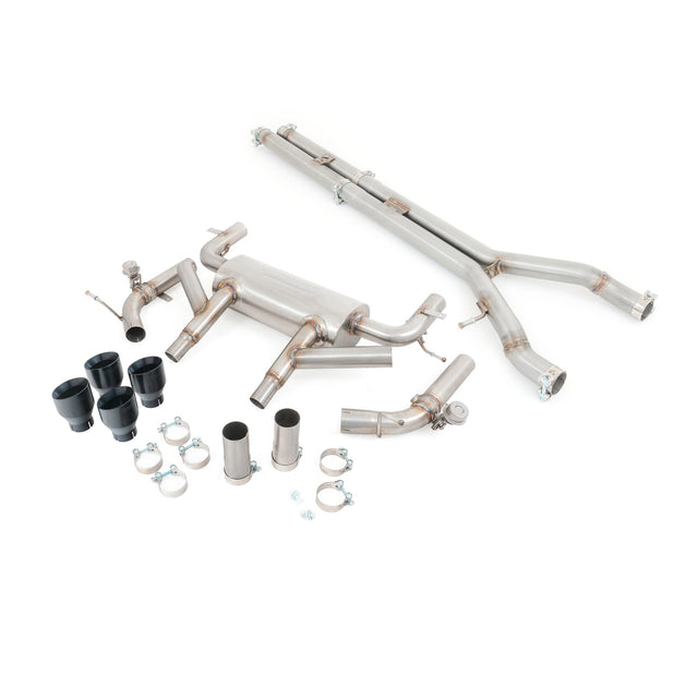 Jaguar F-Type V8 (14-20) Non-Resonated Valved Cat Back Performance Exhaust