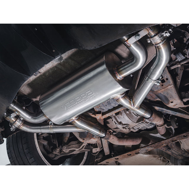 Jaguar F-Type V8 (14-20) Valved Axle Back Performance Exhaust