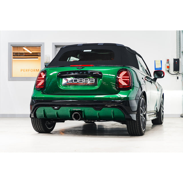 Mini (Mk4) JCW (F66/F67) Valved Secondary Cat Back Performance Exhaust