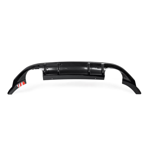 Quad Exit VW Golf GTD 2.0 TDI (Mk7) (5G) (12-17) Rear Panel Diffuser by Rieger
