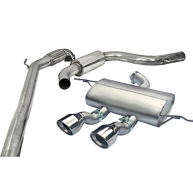 Seat Leon Cupra R Mk2 1P 2.0 T FSI (10-12) Turbo Back Performance Exhaust