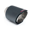 Carbon Fibre Tip Upgrade - Vauxhall Corsa D 1.4T Black Edition