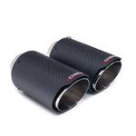Abarth 695 - Carbon Fibre Tailpipe Upgrade by Cobra Sport Exhausts