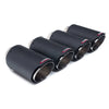 VW Tiguan R Cobra Sport Exhaust Carbon Fibre Tip Upgrade