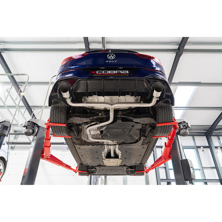VW Golf R-Line (Mk8) 1.5 TSI (20>) 'GTI Style' Dual Exit Venom GPF Bac ...