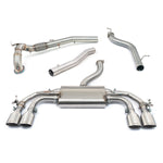 VW Golf R (Mk8) 2.0 TSI (21>) Valved Turbo Back Performance Exhaust