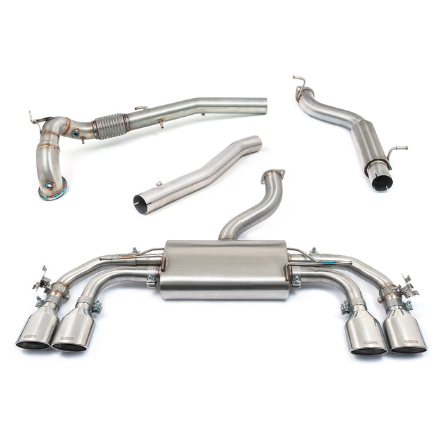 VW Golf R (Mk8) 2.0 TSI (21>) Valved Turbo Back Performance Exhaust