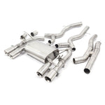 BMW M4 (F82) Coupe 3" Valved Secondary Cat Back Performance Exhaust