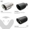 Cobra Sport Exhausts Abarth 500 Tailpipe Group Options