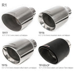 VW Golf R-Line (Mk8) 1.5 TSI (20>) 'GTI Style' Dual Exit Rear Box Section Performance Exhaust