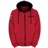 Zipped Cobra Sport Hoodie - Red