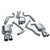 Audi S5 Resonated Cat Back Performance Exhaust by Cobra Sport - AU58