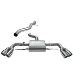 Audi TTS Mk2 Non Resonated Cat Back Exhaust - AU33