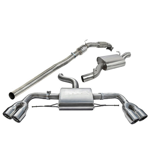 Audi TTS Mk2 Cobra Sport Turbo Back Performance Exhaust