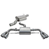 Audi TTS Mk2 Resonated Cat Back Exhaust - AU35