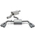 Audi TTS Mk2 Resonated Cat Back Exhaust - AU35
