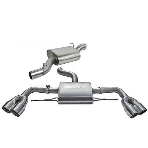 Audi TTS Mk2 Resonated Cat Back Exhaust - AU35