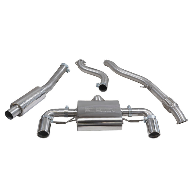 BMW M135i Resonated Cat Back Performance Exhaust System - BM75