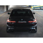BMW 320i (G20) (19>) Non-Valved Quad Exit M3 Style Performance Exhaust