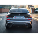 BMW M340i (G20) (19>) (UK/EU) Valved Quad Exit GPF/PPF Back Performance Exhaust