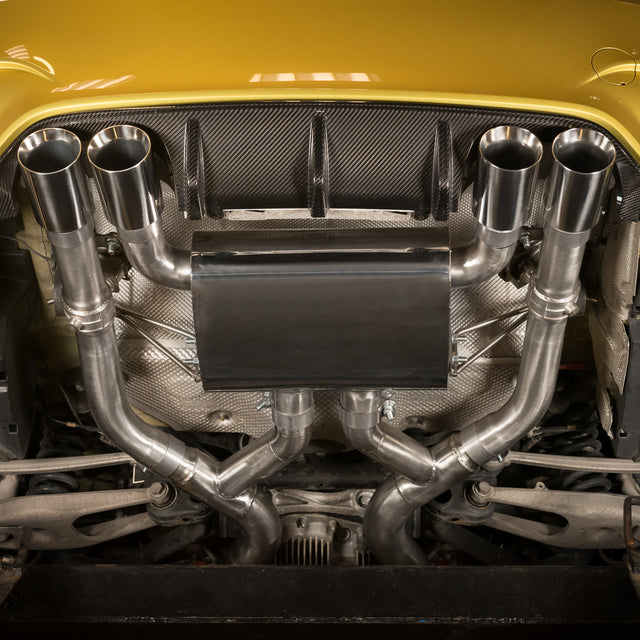 BMW M3 (F80) 3" Valved Primary Cat Back Performance Exhaust