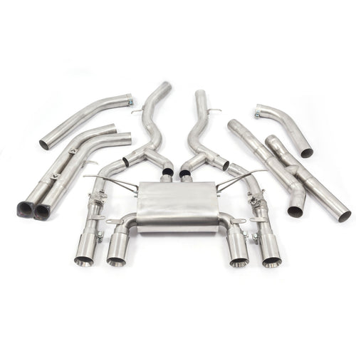 BMW M4 (F82) Primary Cat Back Valved Cobra Sport Exhaust - BM104
