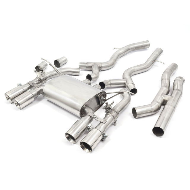 BMW M4 (F82) Secondary Cat Back Valved Cobra Sport Exhaust - BM103