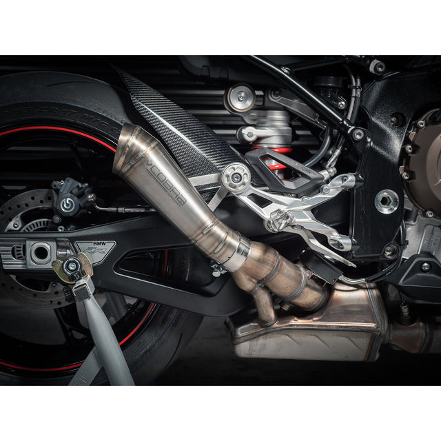 S1000RR COBRASPORT スリップオンマフラー BMW S 1000 RR (2019-24) Half System Performance Exhaust – Cobra