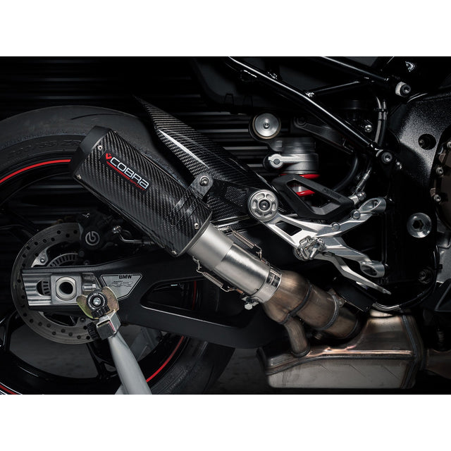 S1000RR COBRASPORT スリップオンマフラー BMW S 1000 RR (2019-24) Half System Performance Exhaust – Cobra