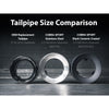 BMW 435i Exhaust Tailpipes - Larger 3.5" M Performance Tips - Replacement Slip-on OE Style